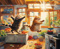 For Chenistory 5D DIY Diamond Painting Kit Cute Cat Embroidery Animal Subject Rhinestone Picture for Home Decor Portrait on Sale