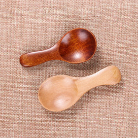 Hot Sale Mini Wood Spoons 10g Condiment Scoop Flatware for Coffee Tea Sugar Salt Kitchen Cooking Gadgets