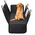 Collapsible Waterproof Dog Cat Car Seat Cover Oxford Hardboard Nonslip Mesh Scratchproof Animal Pattern Back Seat Cover for Dogs