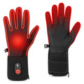 Winter Touch Screen Rechargeable Battery Electric USB Thin Riding Cycling Heated Gloves Liner