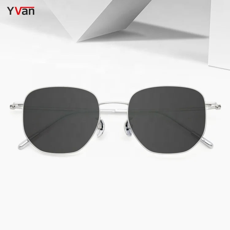 New Titanium Frame Sun Glasses Polarized Mens Sports Sunglasses Man Fashion Shade Gafas De Sol Modernas