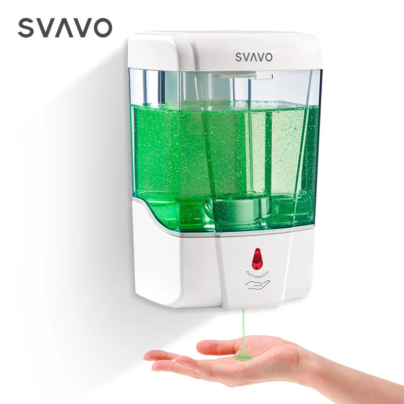 SVAVO OEM Customizable Touchless Sensor Automatic Hand Sanitizer Liquid Soap Dispenser