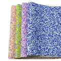 Beads Glitter Fabric Sheets Chunky Faux Leather for Bags Shoes Bows Crafts XHT-568