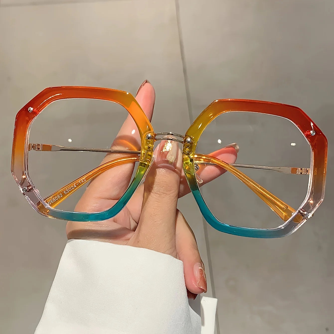 New Fashion clear Lens Eyewear Luxury Frames Blue Light Blocking Glasses Women