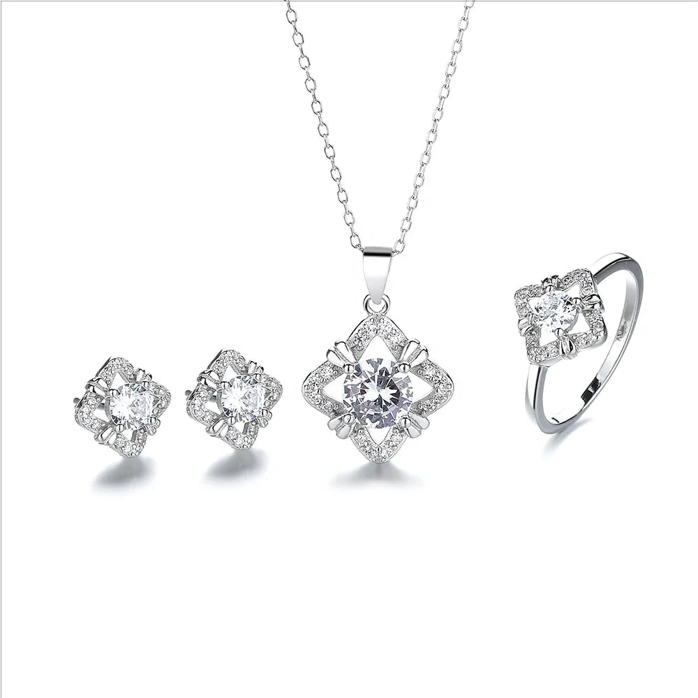 New Stylish Design AD Pendant Set for Women &Girls