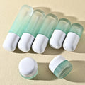 30ml 50ml 100ml 120ml 50g Cosmetic Foundation Glass Bottles Capsule Shape Lotion Bottle Packaging for Skincare