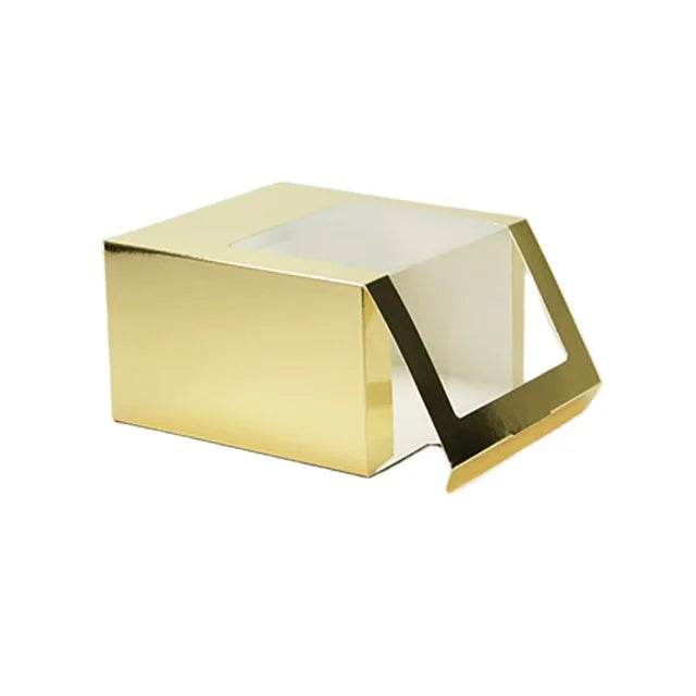 Wholesale Custom Printed Logo Folder Box Embossed PVC Window Cheap Cardboard Paper Hat Gift Packing Square Hat Packaging Box