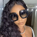 2024 New Fashion Diamond Luxury Sunglasses Oversized Sunglasses for Women