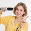 Wireless Ceramic Hair Straightener Comb 2-in-1 Type-C Rechargeable Compact Portable with Negative Ion Technology