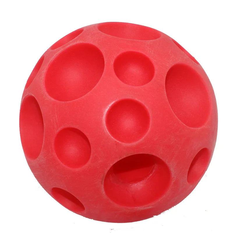 Kingtale Interactive Rubber Chew Toy Ball Bite Resistant Pet Tooth Cleaning Toy