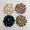 Black Silicone Hair Extension Micro Rings Links Beads 5.0x3.0x3.0mm Silicone Lined Beads for Hair Extensions Tool
