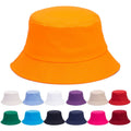XP-Promos Custom Logo Silk Screen Printed 100% Cotton Floppy Brim White Kids Adults Beach Fashion Bucket Hat