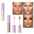6 Color Mineral Cream Face Makeup Full Coverage Cosmetic Liquid Concealer
