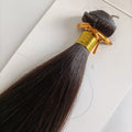 Russian Thin Invisible Genius Weft Hair Extensions Double Drawn Human Hair Genius Weft