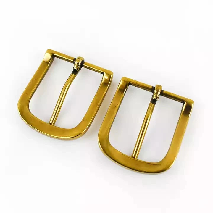 Meetee YK139 38mm Men's Retro Craft Durable Jeans Sewing Accessories Zinc Alloy Belt Pin Buckle