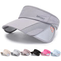 Outdoor Sports Sunscreen Empty Top Beach Hats Large Wide Brim UV Protection Breathable Sun Visor Hat