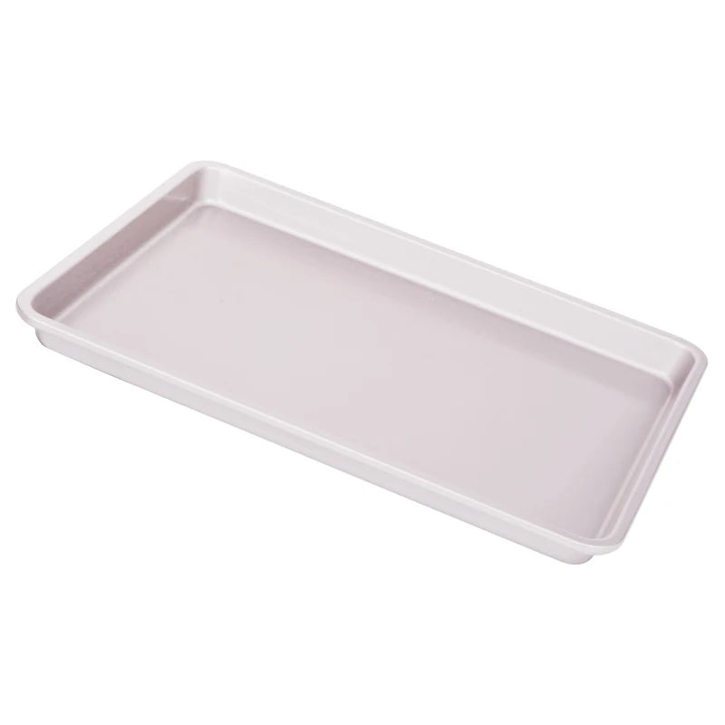 CHEFMADE Carbon Steel Bakeware Non Stick Restaurant Grade 13 Inch Large Cookie Tray Shallow Baking Sheet Pan