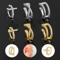 Trendy Gold Geometric Ear Cuff Earrings for Women Non-Piercing Hypoallergenic Cartilage Clip Design Non-Pierced Ear Cuff Jewelry