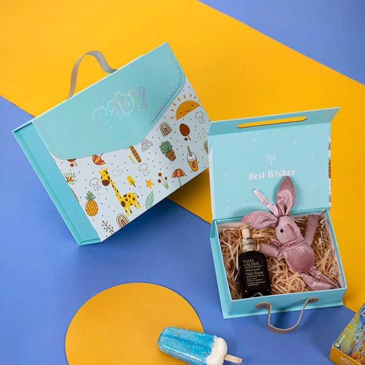 Eco Friendly Custom Printing Business Paper Boxing Kids Clothing Lingerie Packaging Box with logo