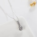 POLIVA Fashion Jewelry  925 Sterling Silver Pendants 3A Cubic Zirconia Rhodium Plated Diamond Design Pendant