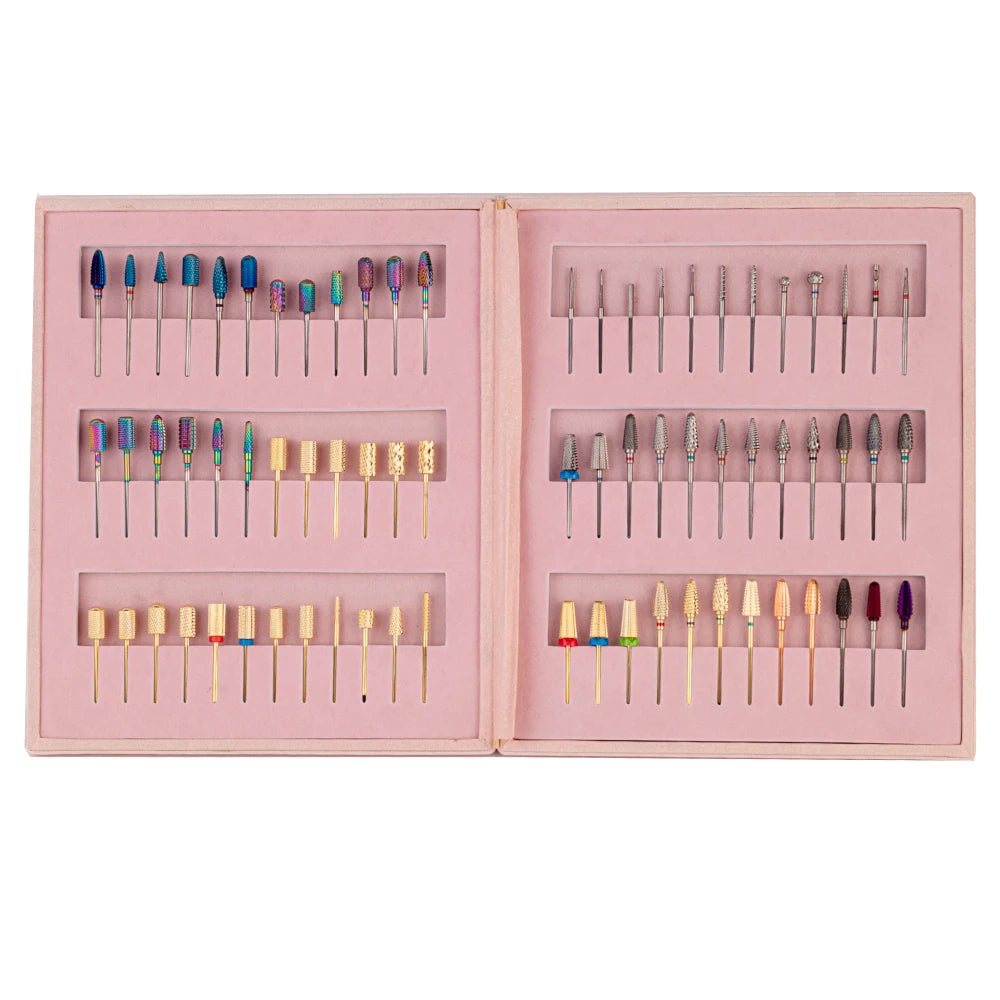 Yaqin Best Selling Electric Nail Drill Bits Set Tungsten Carbide for Acrylic Nails
