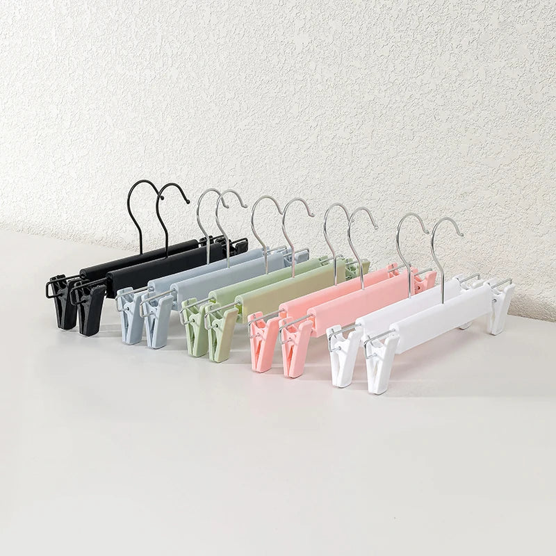 High Quality New Design Household Trackless Anti-slip Pants Rack Skirt Hangers Space Saving for Store