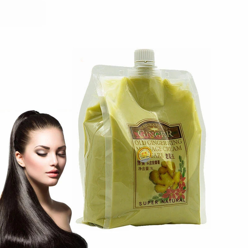 Ginger Shampoo Hair Conditioner Ginger King Ginger Scalp Massage Cream Moisturizes Smooth Scalp Soft Care Nourishes Hair