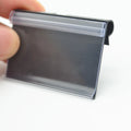 Customized Color Plastic Pvc Extrusion Shelves Price Tags Holder Data Strip Label Holders for Supermarket Store Shelf