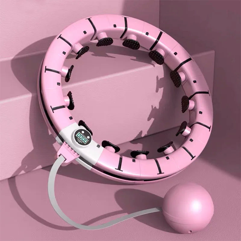 Fitness Smart Adults Adjustable Weighted Detachable Intelligent Hoola Hoop 2021 Manufactures Hula Ring Circle With Counter