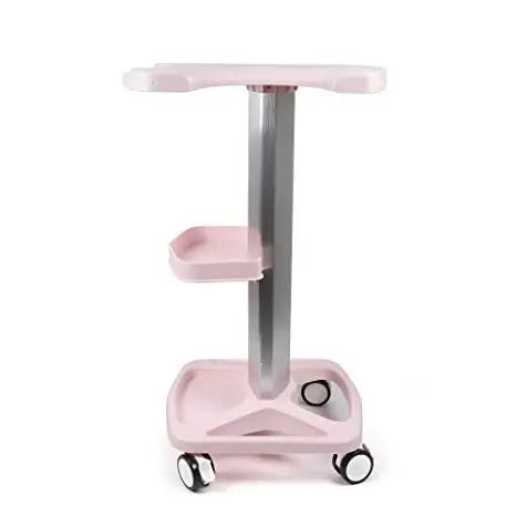 Hot Sale pink Multi-functional Storage Tool Cart Beauty Salon Tray Trolley Dyeing Trolley Hair Tool Cart Barbershop Storage