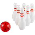 6 Pins and 1 Ball Bowling Pins Toy Set LED Light up Kids Bowling Set for Kids Toddler Indoor & Outdoor Games