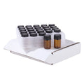 Guangzhou Wholesale 1ml 2ml Brown Glass Essence Oil Mini Small Test Pack Round Shape Dropper Sealing Screen Printing Surface