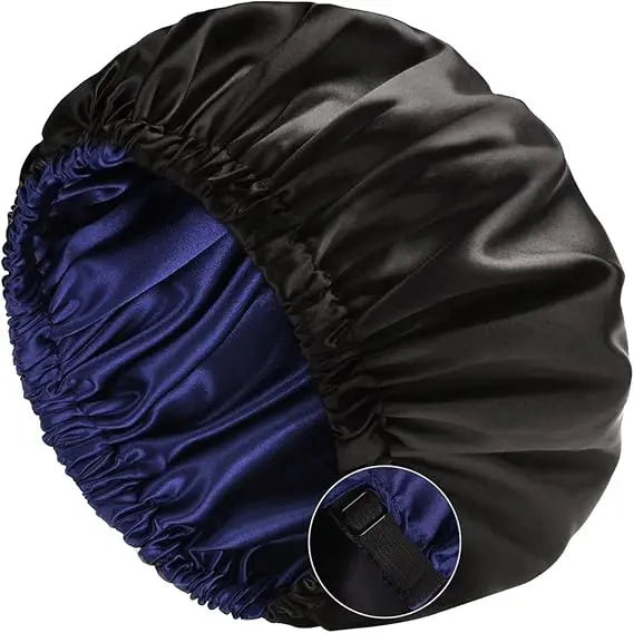 Custom Logo Double Sided Bonnet Soft Satin Silk Sleeping Cap with Durable Satin Material MegaBDM