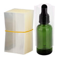 Transparent Shrink Wrapped Glass 30ml Dropper Bottle Clear PVC Heat Shrink Wrap Sealer Film Shrink Bands Perforated Shrink Wrap