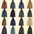 MADE in CHINA High-end Quality Men's Tie Cravat Jacquard Luxury Small Floral Pattern Wedding Necktie