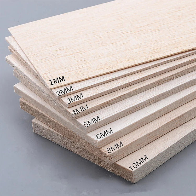 China Factory Direact Sale Balsa Light Wood Panel / Stick / Block / Round Stick Balsa Wood Sheet