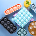 Manjia Cavity Food Grade Ball Shape Silicone Ice Tray / Silicone Round Shape Ice Cube Tray Mold/Silicone Ice Ball Maker