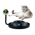 Petsproofing Custom Transparent Dog Pet Cat Bowl Stand Feeding Rack Scratching Post with Slow Lick Ball Drinking Bowl
