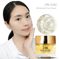 OEM 24K Gold Snail Collagen Cream Retinol Glycerin for Anti-Aging Whitening Facial Moisturizer Private Label Guangdong Skin Care
