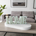HOME Letters Candle Silicone Moulds Homemade Letters HOME Gypsum Ornaments Grinding Tool DIY Letters Drop Glue Handmade Moulds