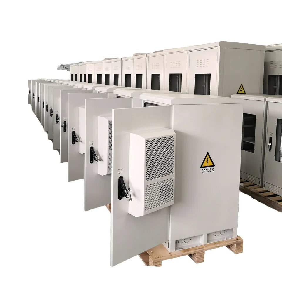 Custom IP55 IP65 Stainless Steel Outdoor Waterproof Enclosure Stamping Bending Battery Storage Cabinet Air Conditioner 0.1mm