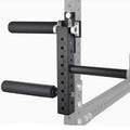 NEW Leg Curl and Extension Attachment for Squat Rack - Heavy Duty Adjustable Home Gym & Commercial Fitness Equipment