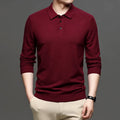 Wholesale Men's Long Sleeve Knitted Pullover Sweater for  Neck Crew Collar Anti-Shrink Material for Autumn Season