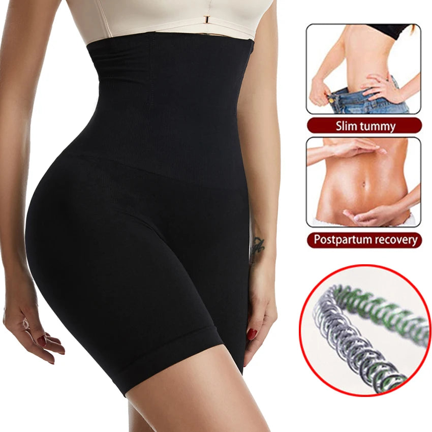 Shapewear for Women Tummy Control Shorts High Waist Panty Mid Thigh Body Shaper Bodysuit Shaping Lady