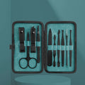 10-in-1 Manicure Set Chinese Factory Best Quality Travel Nail Scissors Grooming Kit Men Finger Foot Usage