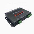 DC5V 12V T-8000 TTL Programmable LED RGB SPI Controller SD Card 1024 Pixels for WS2811 6803 Digital Strip Light Module Screen