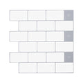 Factory Wholesales Best Seller Self Adhesive Wall Tiles 3D Effect Peel and Stick Tiles Backsplash Home Decor Kitchen Mosaic