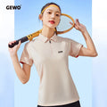 GEWO 59-852A Unisex Short Sleeve POLO Shirt Phideon Competition Train Sportswear for Men and Women for Table Tennis