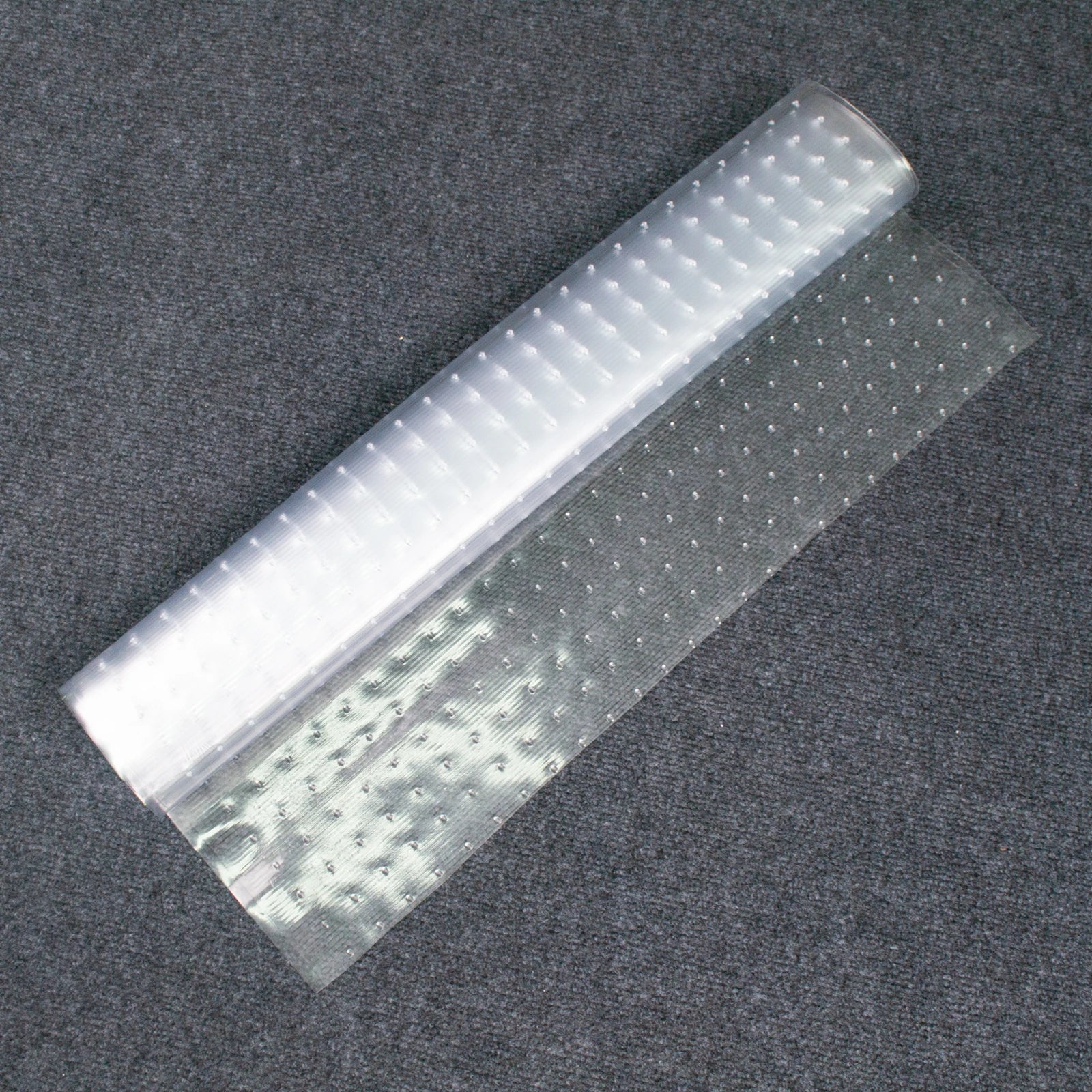 Floor Protector for Deep Pile Carpet Clear Easy-to-Clean Plastic Mat for Hallway