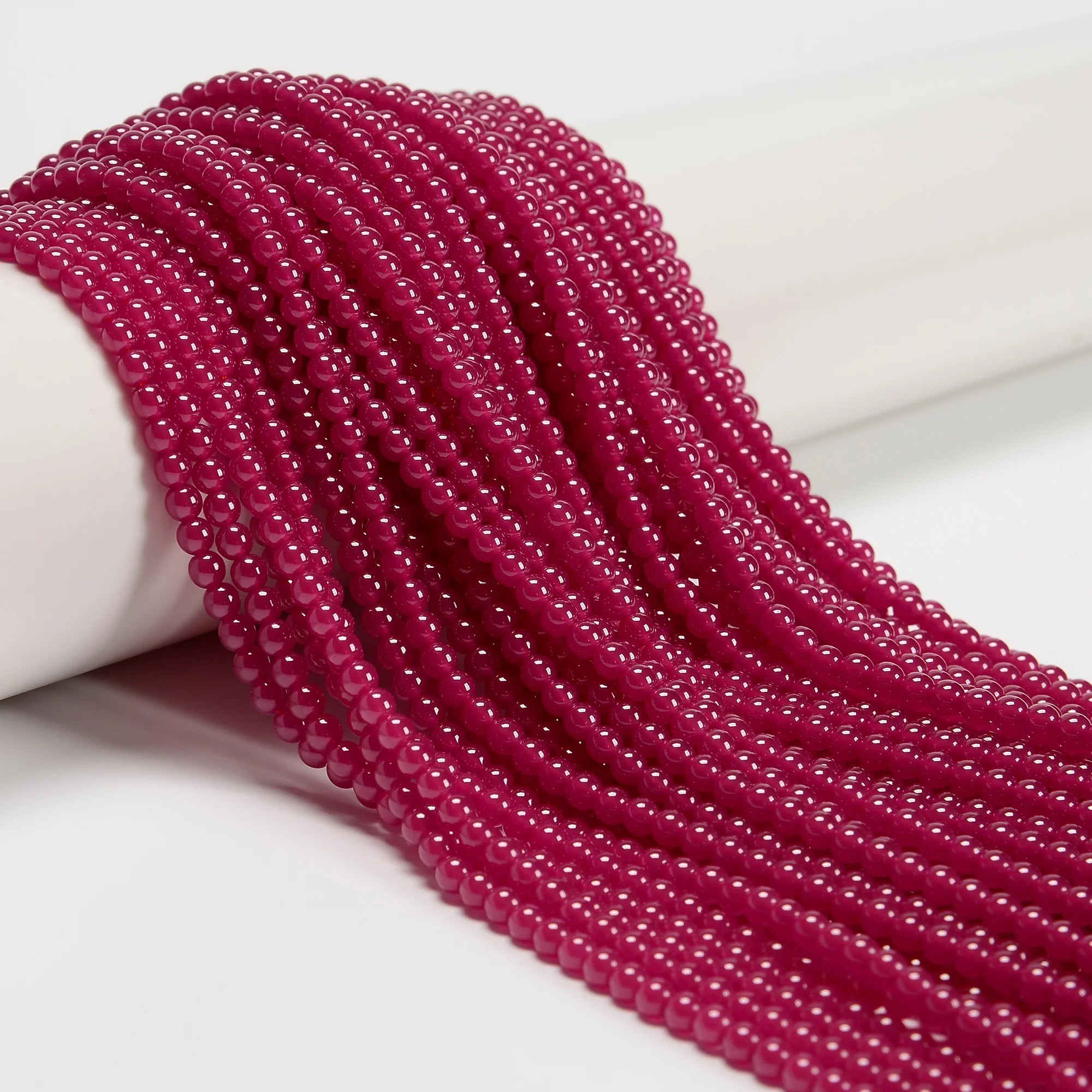 2/3mm Ruby Beads 6/8/10mm Aqua Blue Agate Round Beads Strands White Afghanistan Jade Natural Blue Topaz Faceted Round Beads